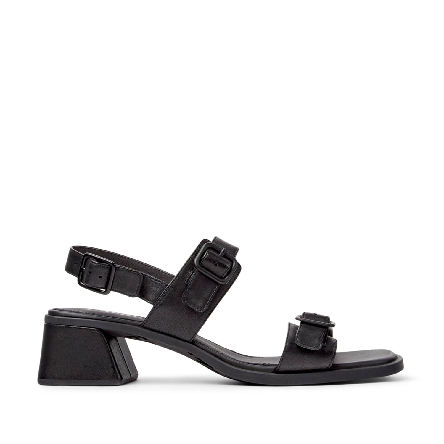 Sandales Kora pour femmes de Camper, couleur noire