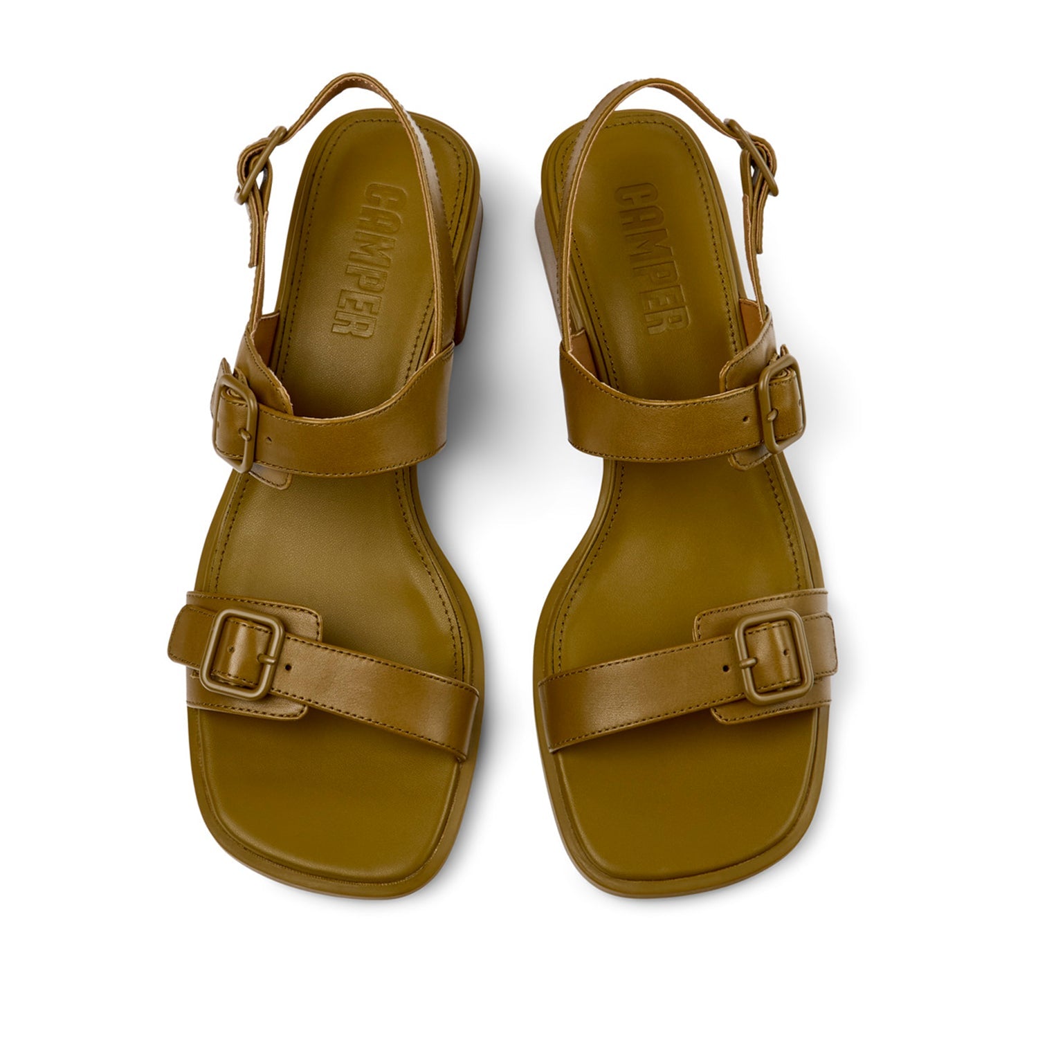 Camper Women's Kora Sandal in Green