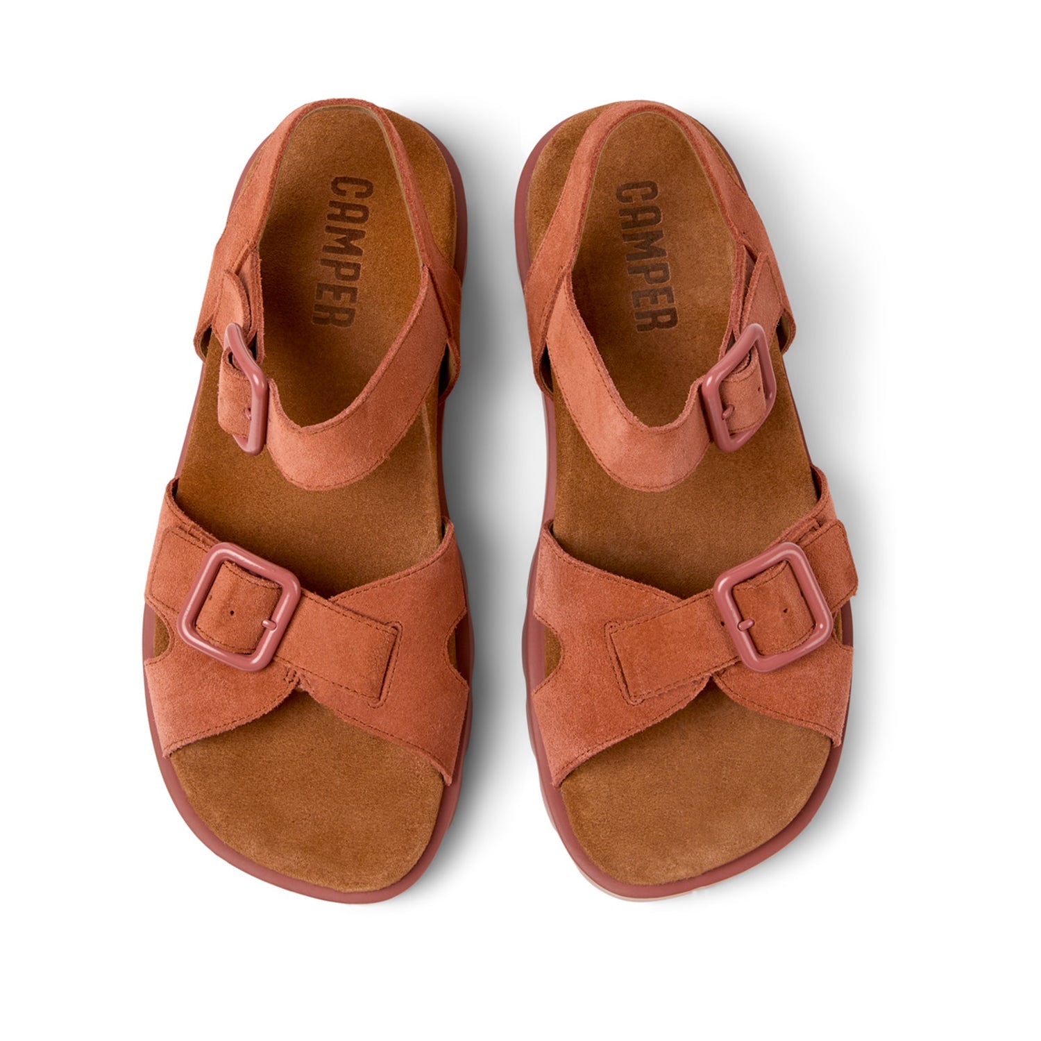 Camper Women's Brutus Sandal in Red