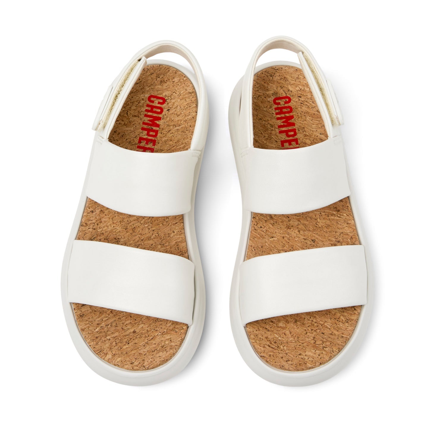 Sandales Camper Pelotas Flota pour femmes, blanches