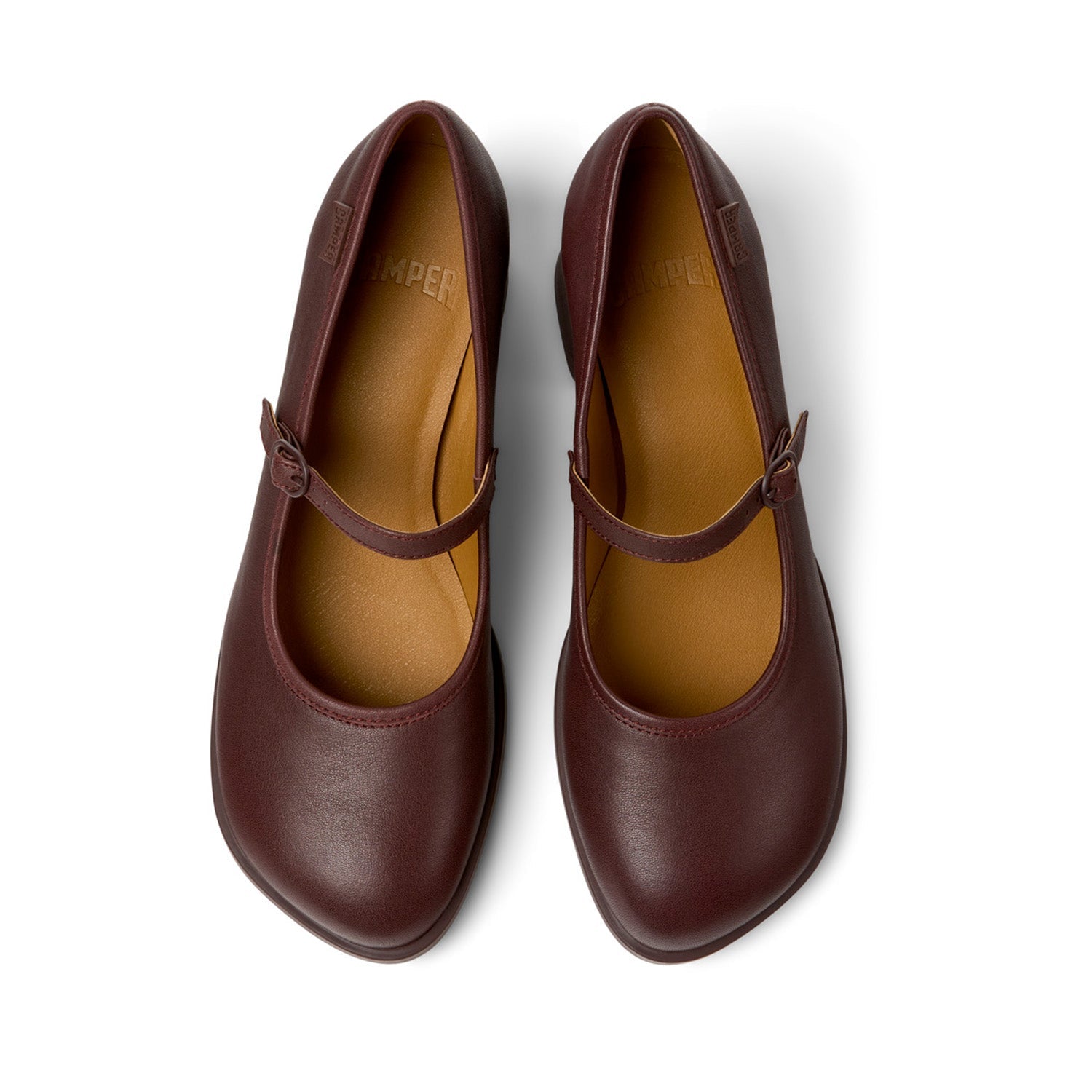 Camper Kora pour femme, couleur bordeaux