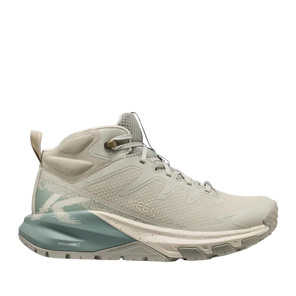 Keen Women's Targhee Apex Mid WP in Abbey Stone/Birch