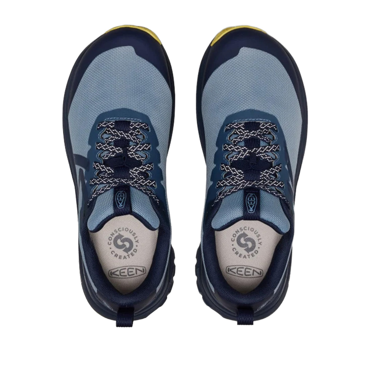 Keen Women's Roam WP in Faded Denim/Lemon Grass