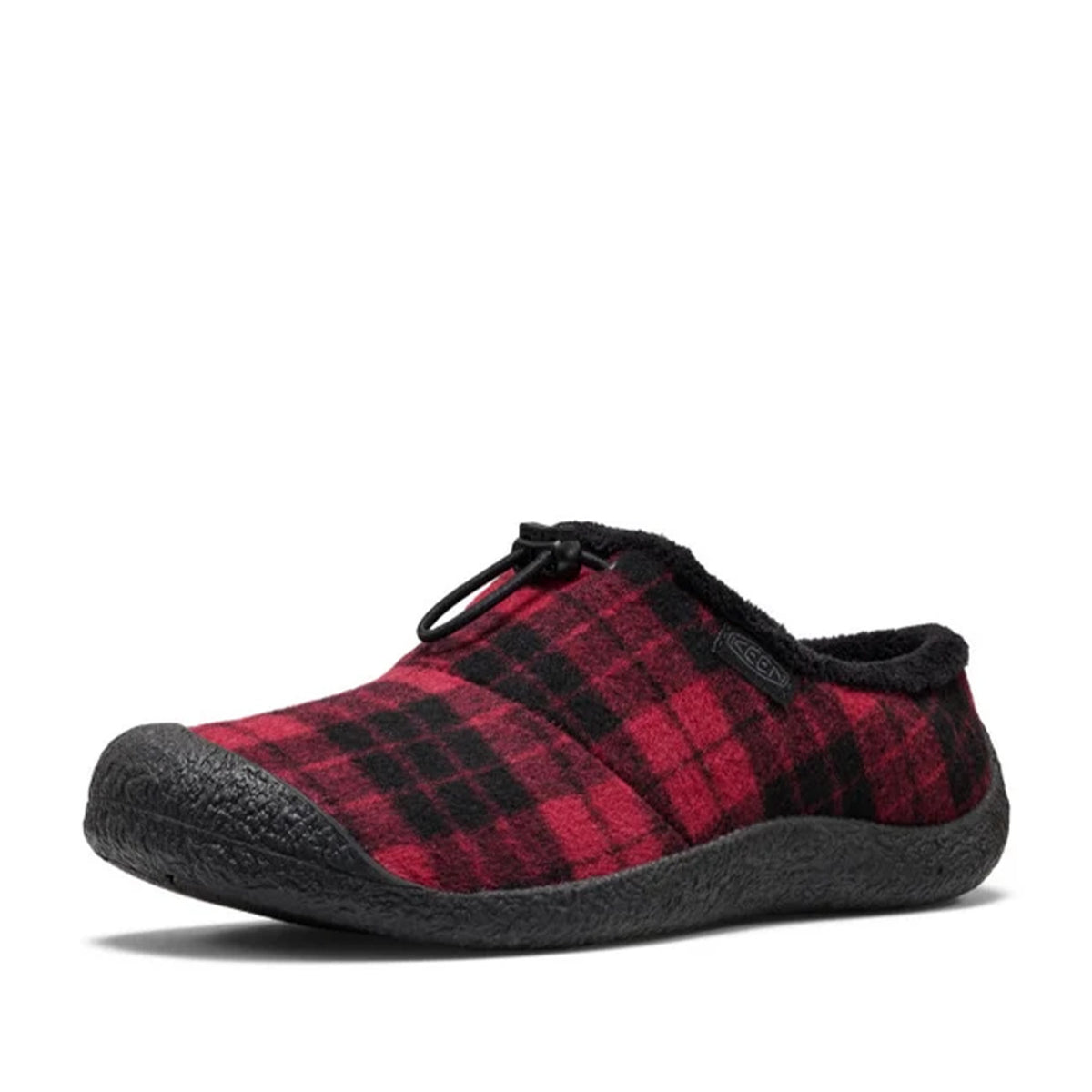 Keen Women's Howser III Slide in Frontier Flannel Red