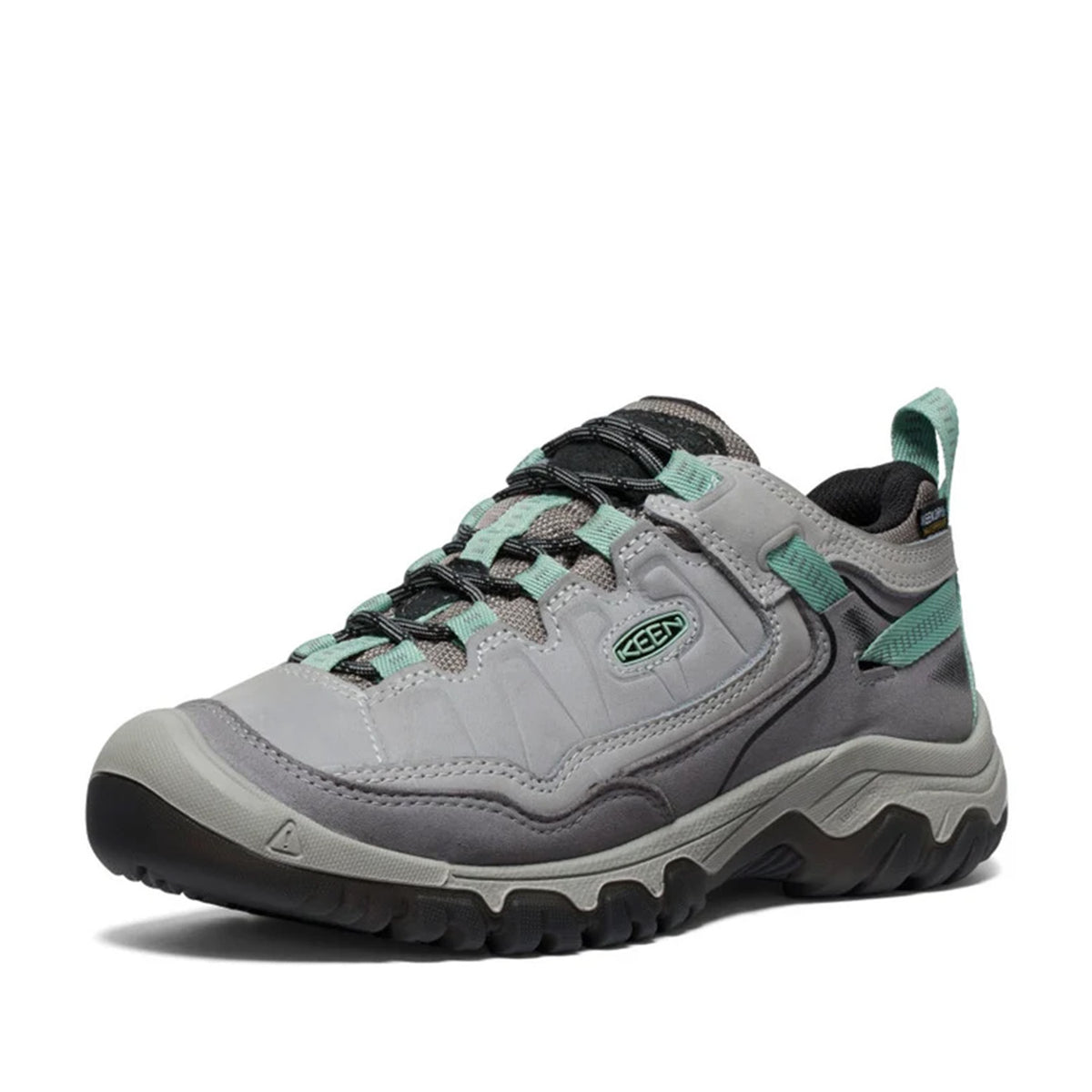 Keen Women's Targhee IV WP in Alloy/Granite Green