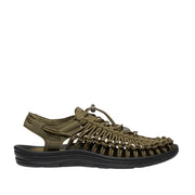 Keen Men's Uneek in Dark OlIVe/Black