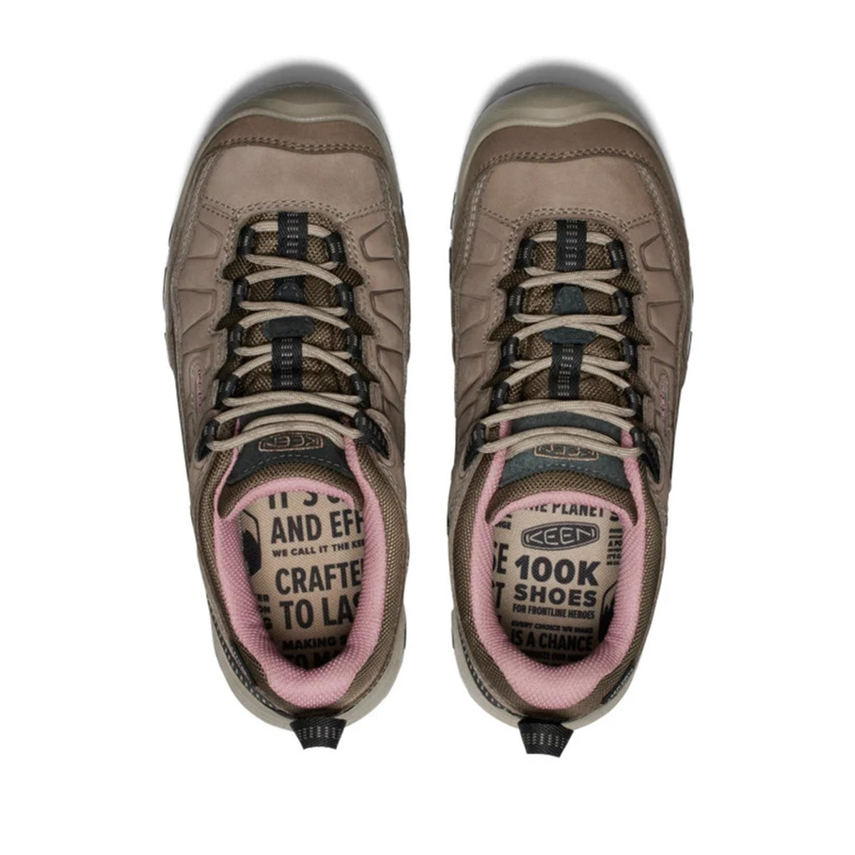 Keen Women's Targhee IV WP in Brindle/Nostalgia Rose