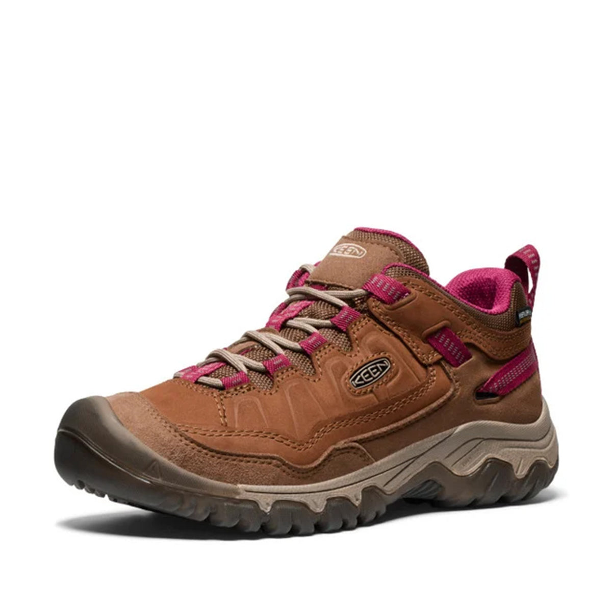 Keen Women's Targhee IV WP in Bison/Beaujolas