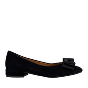 Gentle Souls Women's Atlas Bow Flat in Black