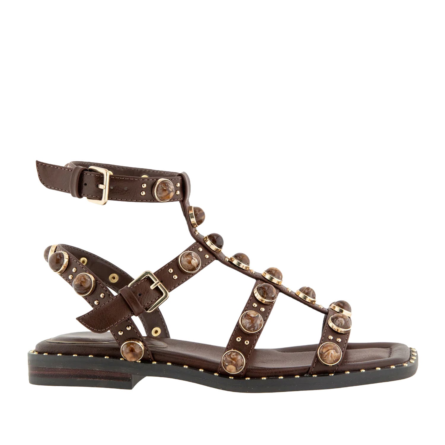 Kenneth Cole Women's Ruby Stones In Dark Brown