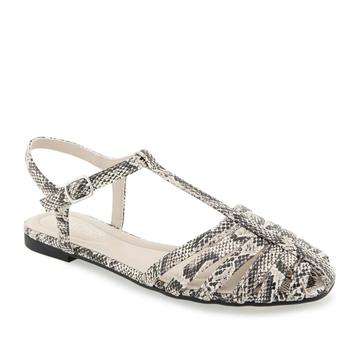 Kenneth Cole Reaction Women's Moreno in Cream Snake Print