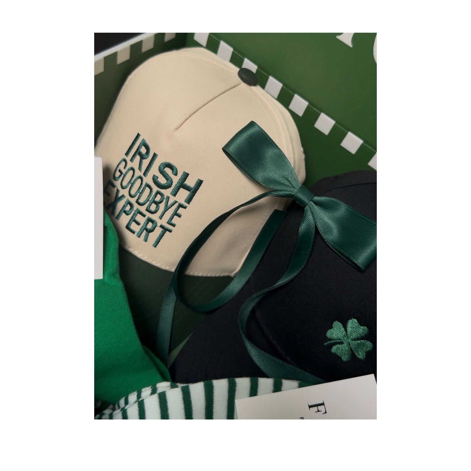 Kennie Rylie Double Layer Bow Hair Clip 2.0 in Dark Green