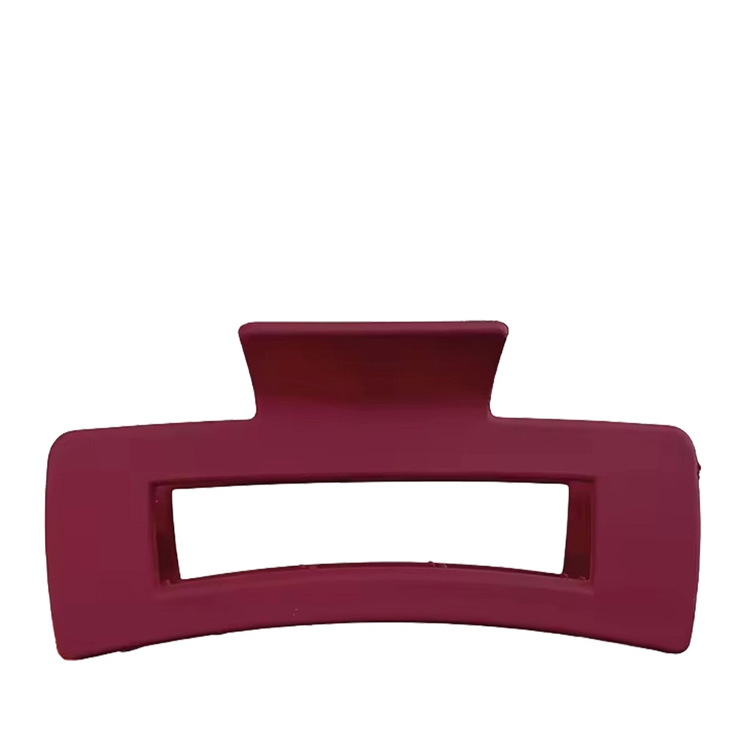 Kennie Rylie Solid Colour Claw Clip in Burgundy