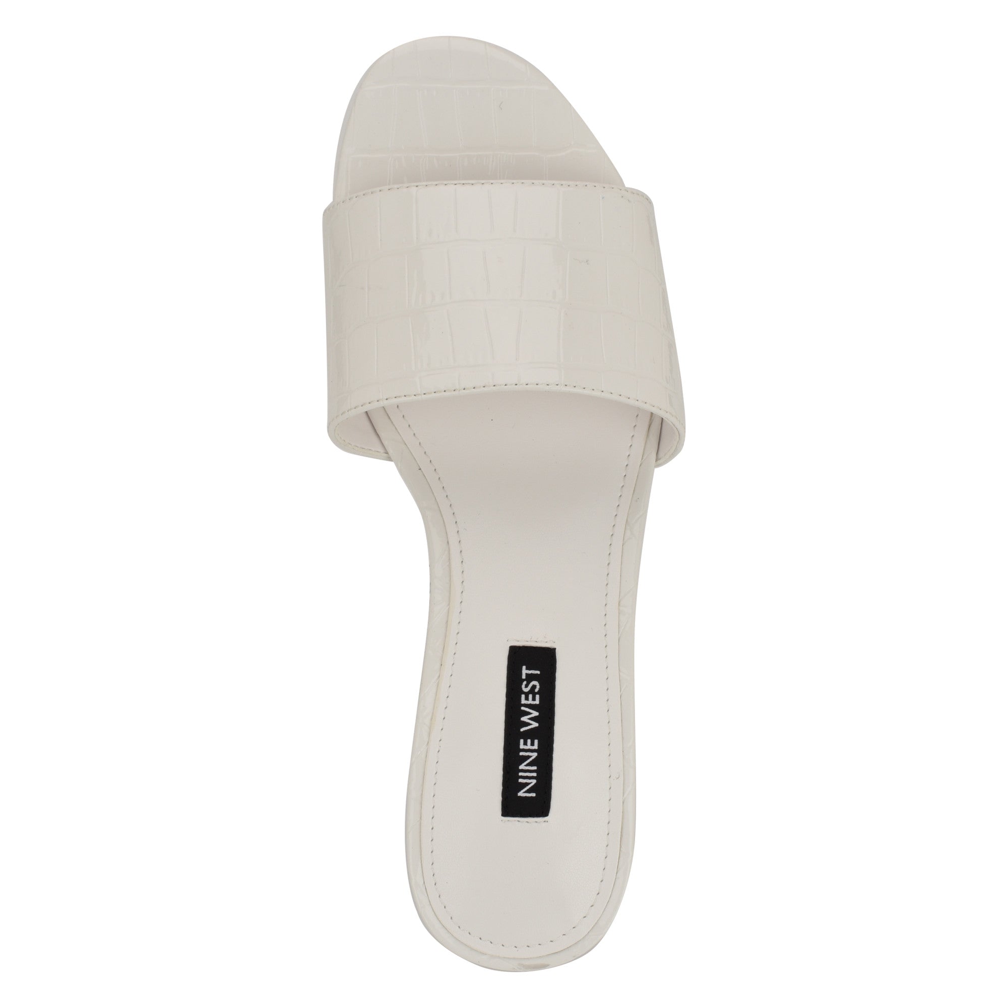 Nine West Women's Kimms3 M In White/Patent