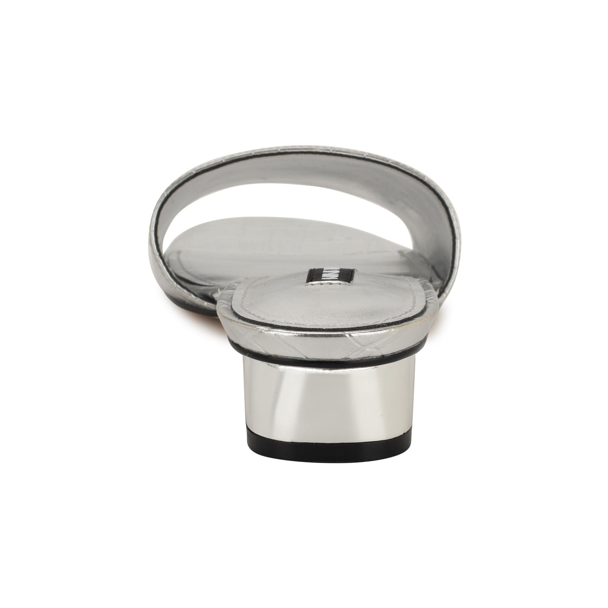 Nine West Women's Kimms3 Silver M