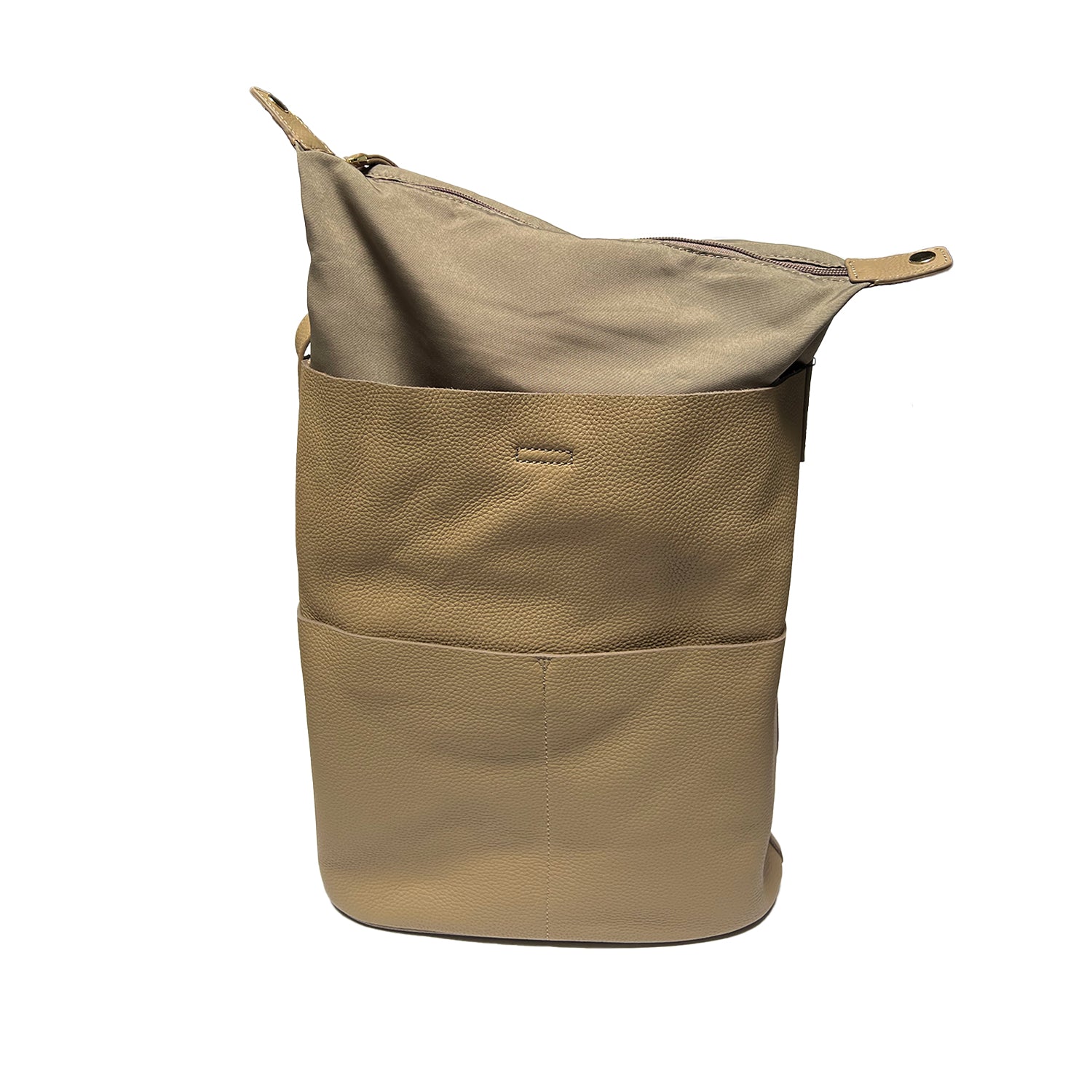 Sac cabas en cuir Ry &amp; Ginger couleur taupe