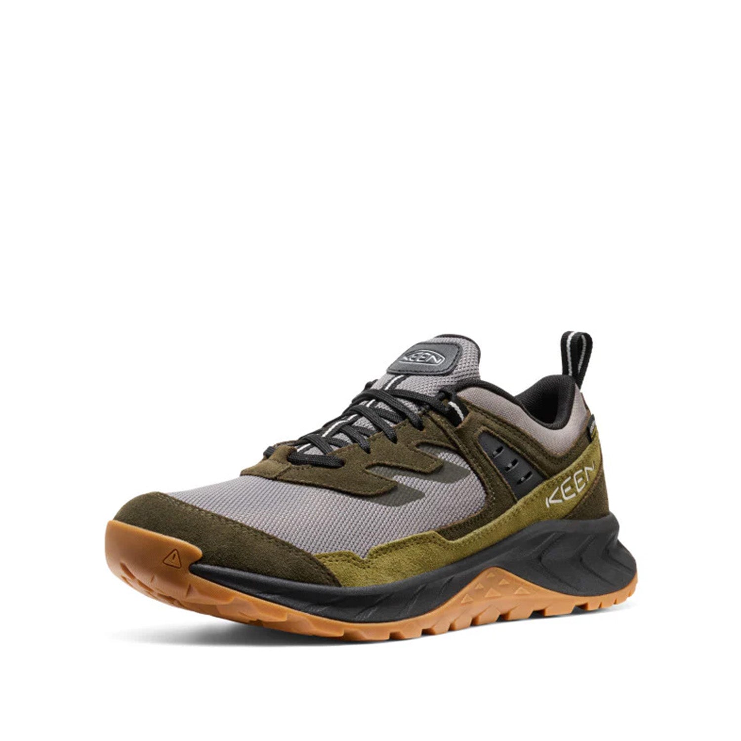 Keen Men's Hightrail Wp in Steel Grey/Forest Night,