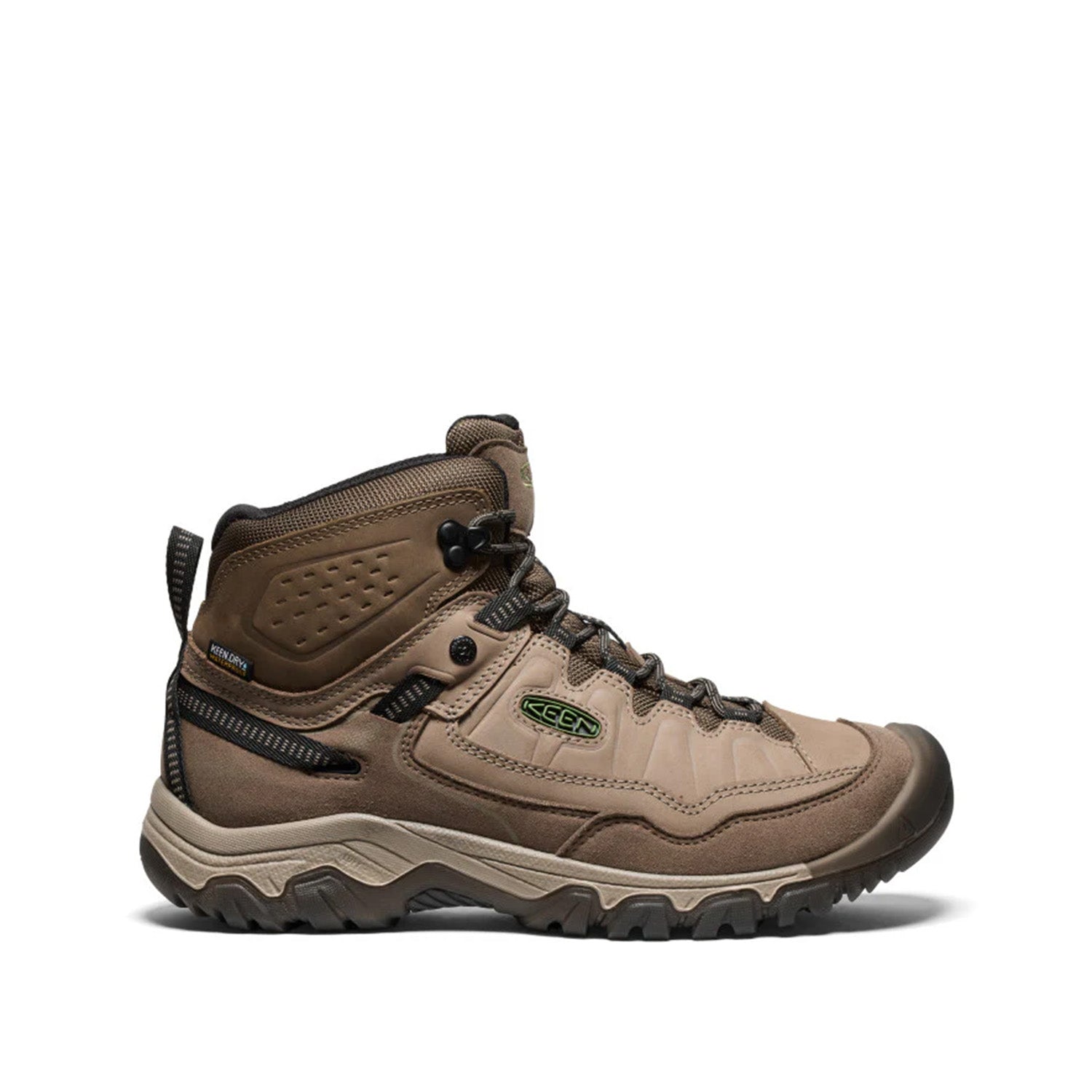 Keen Men's Targhee Iv Mid Wp in Brindle/Canteen,