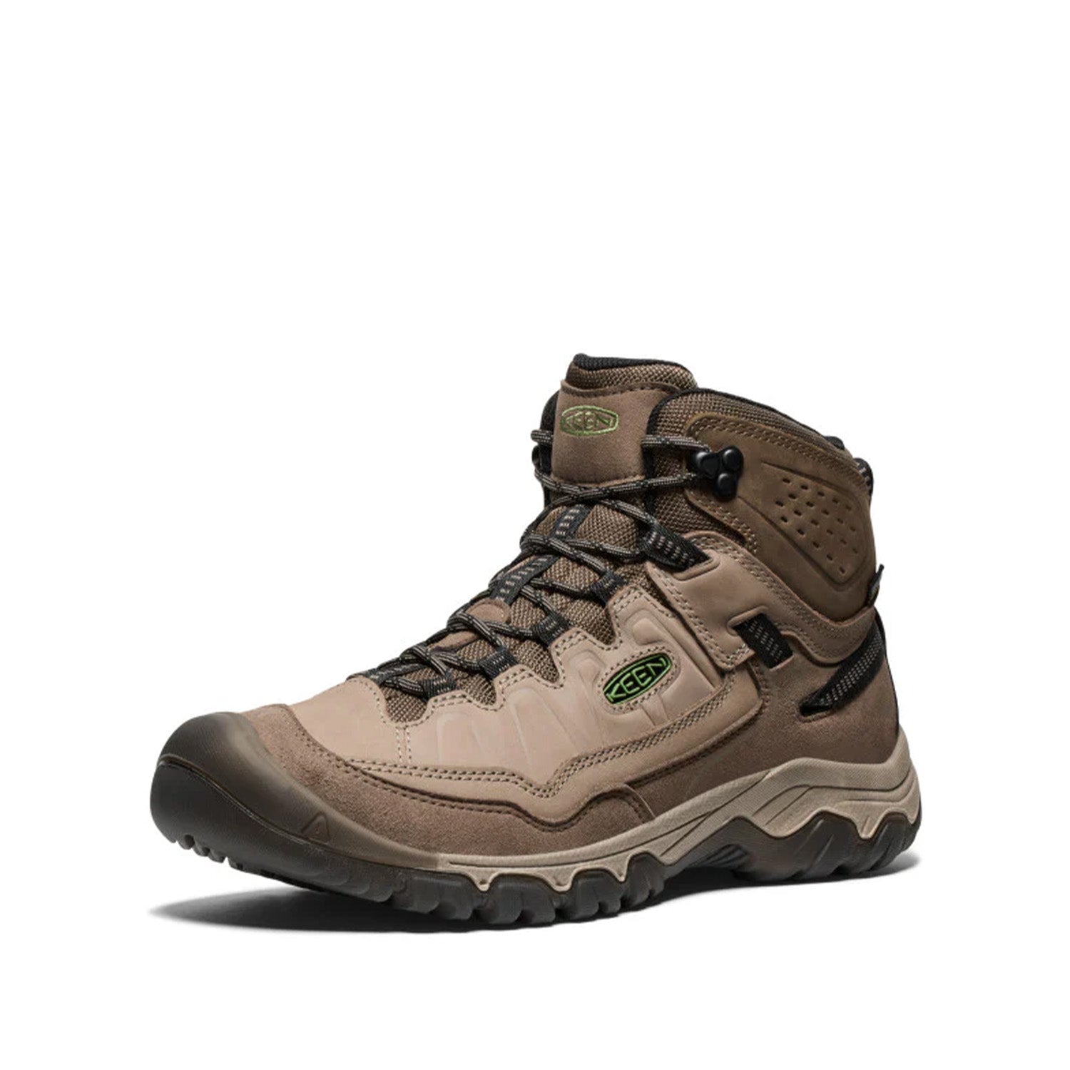 Keen Men's Targhee Iv Mid Wp in Brindle/Canteen,