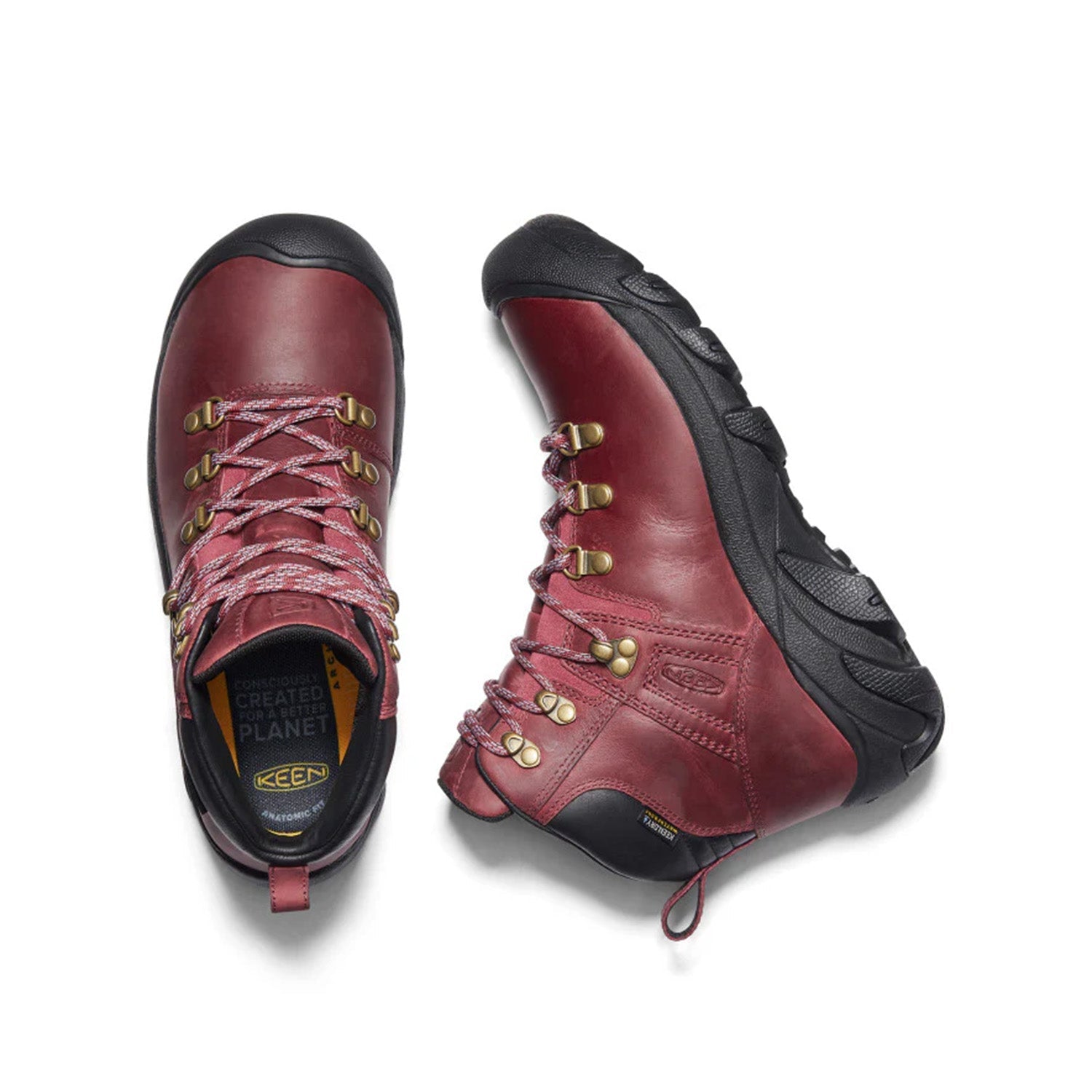 Keen Women's Pyrenees in Tibetan Red/Black