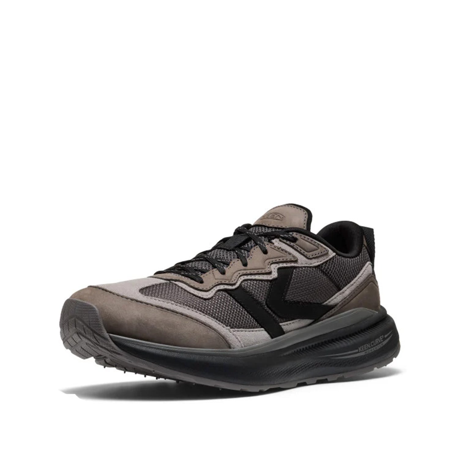 Keen Men's WK500 LEATHER in Steel Grey/Black,