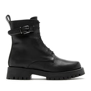 La Canadienne Women's Goldy in Black Leather