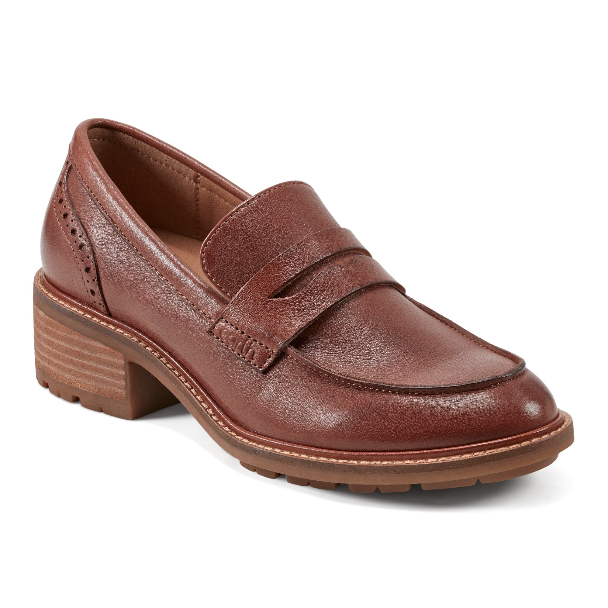 Earth Women's Lindy In Cognac/Burnish
