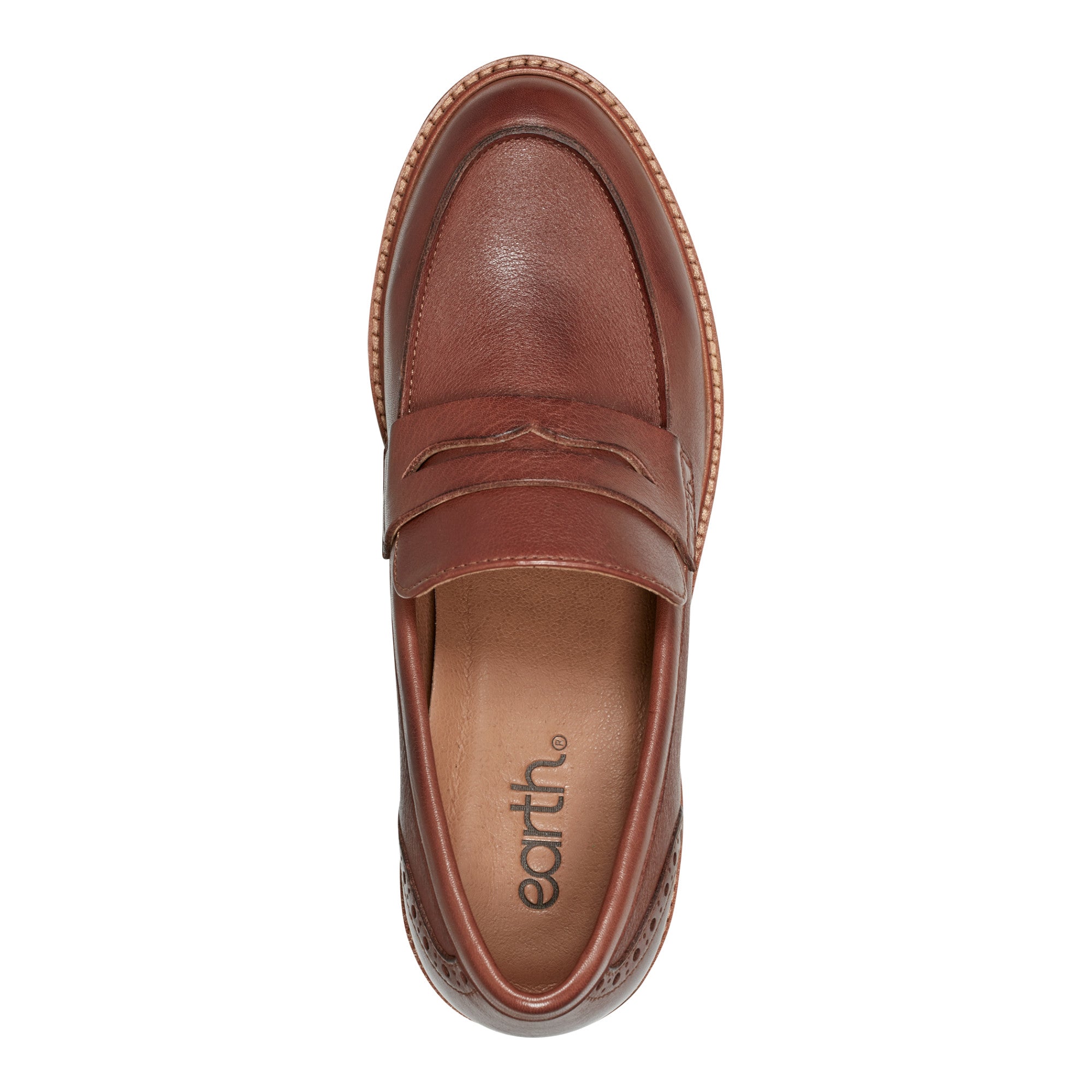 Earth Women's Lindy In Cognac/Burnish