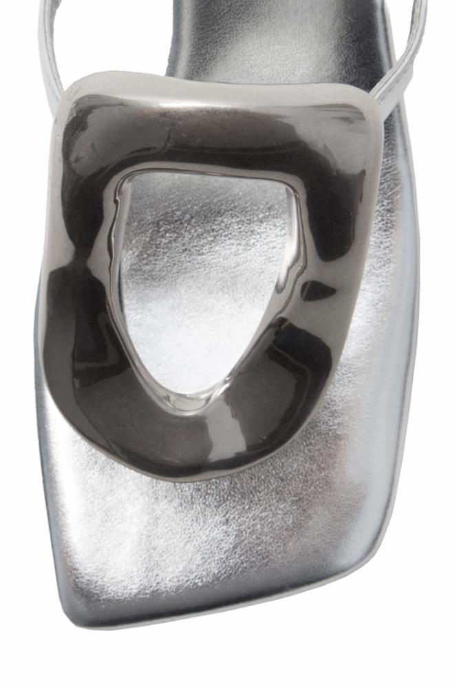 Jeffrey Campbell  Women's Linq_Mh Silver M