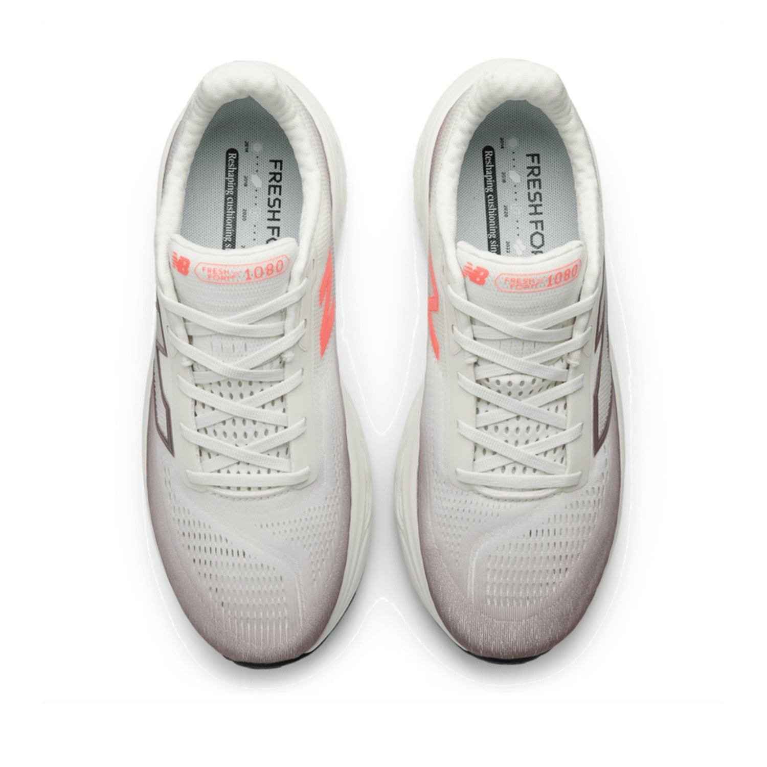 New Balance Men's 1080 in Earth Shadow with Reflection and Urgent Red