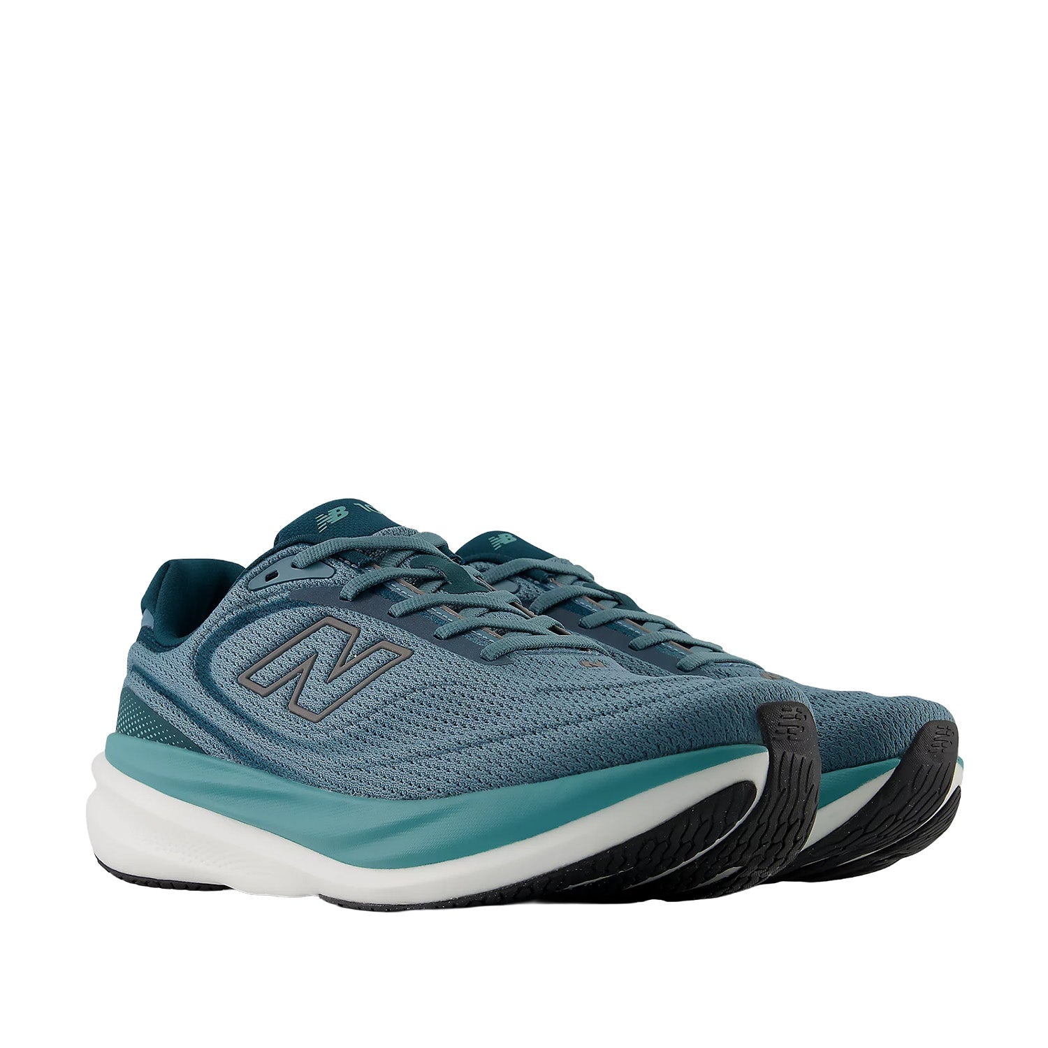 New Balance Men's 1080v15 in Medusa Green/Dark Silver Metallic/Salt Water