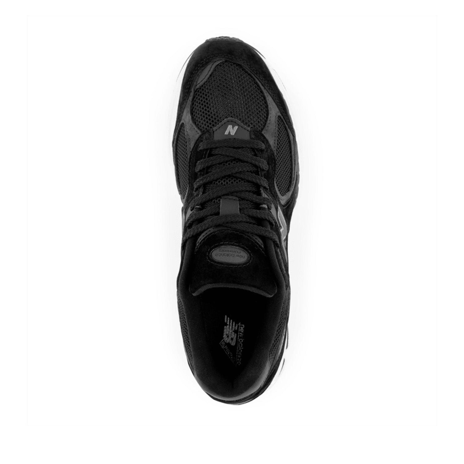 New Balance Men's 2002 in Black with Phantom and Gunmetal