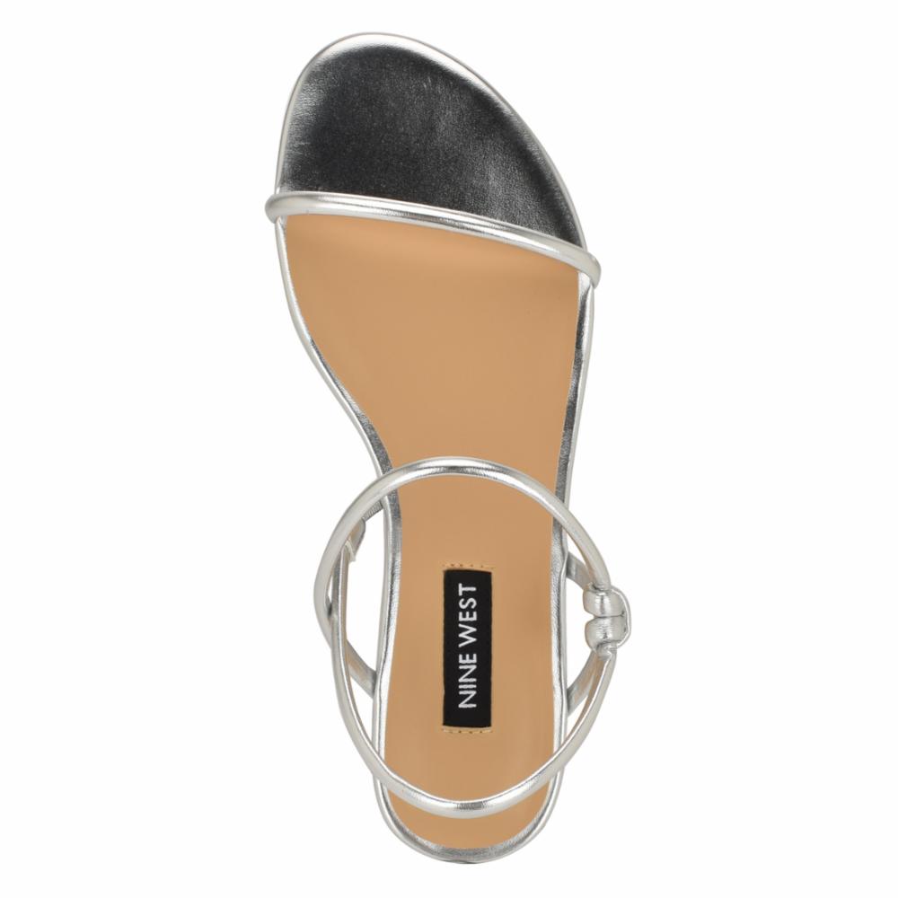Nine West Women's Maizy3 Silver M