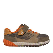Merrell Kids Unisex Bare Steps A83 Sneaker in Gunsmoke/Taupe