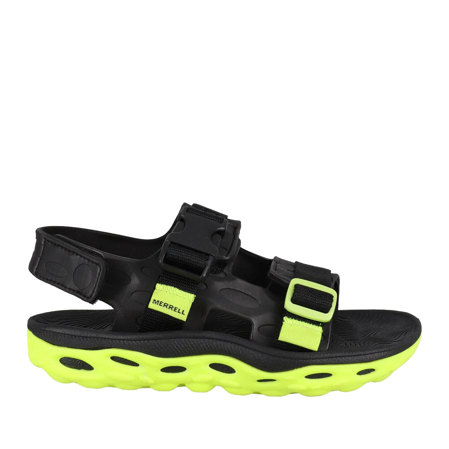 Merrell Kids Unisex Hut Ultra in Black/Lime