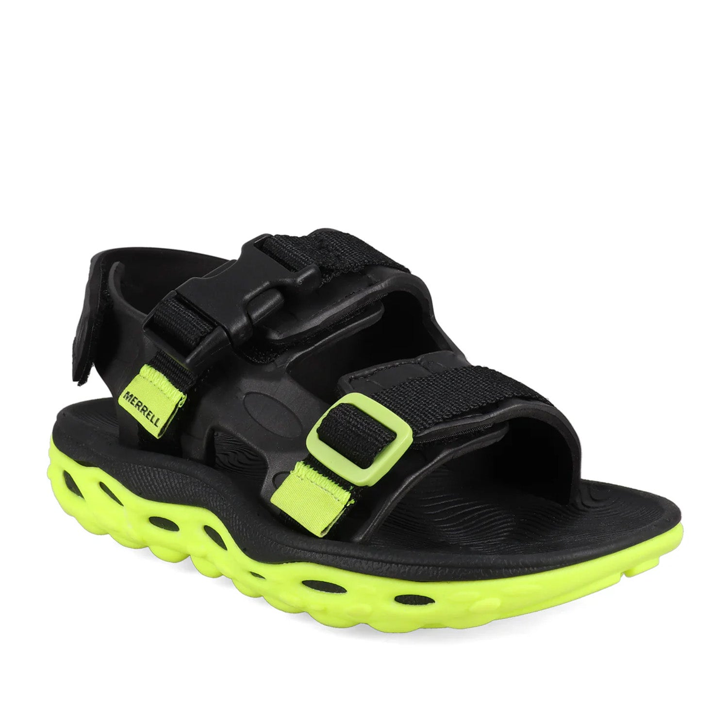 Merrell Kids Unisex Hut Ultra in Black/Lime