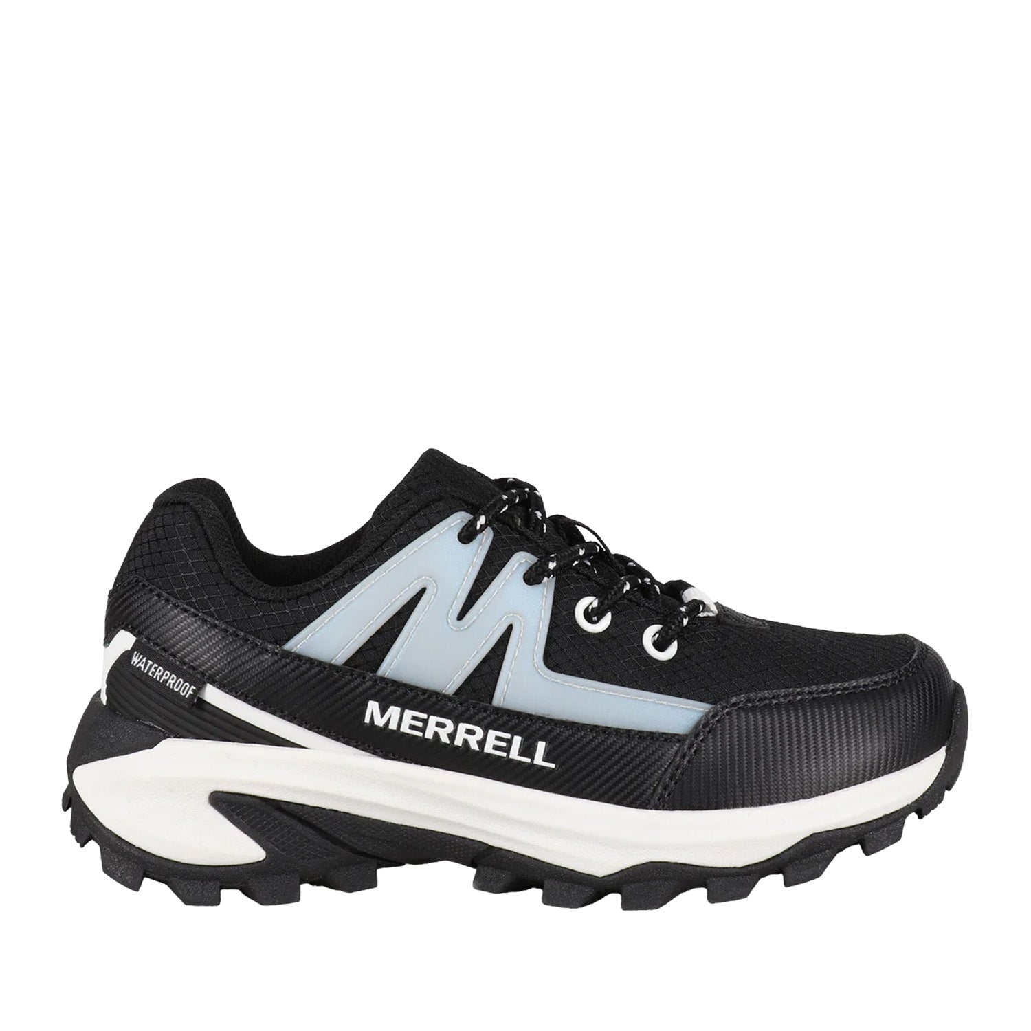 Merrell Kids Unisex Moab Fst in Black White