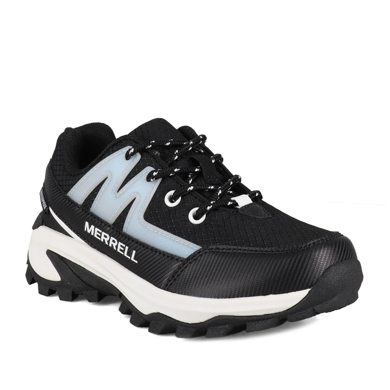 Merrell Kids Unisex Moab Fst in Black White