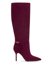 Vince Camuto Women's Mirtha Lt Wineberry Torano High Suede M
