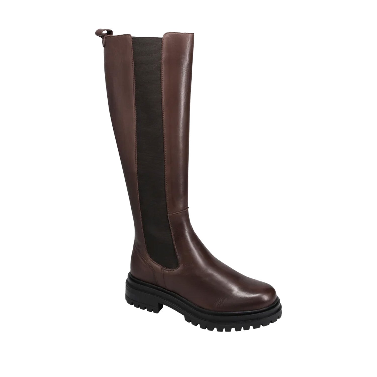 Bottes hautes Loren pour femmes de Miz Mooz, couleur marron