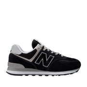 New Balance Men's 574 in Black with NB 103 White