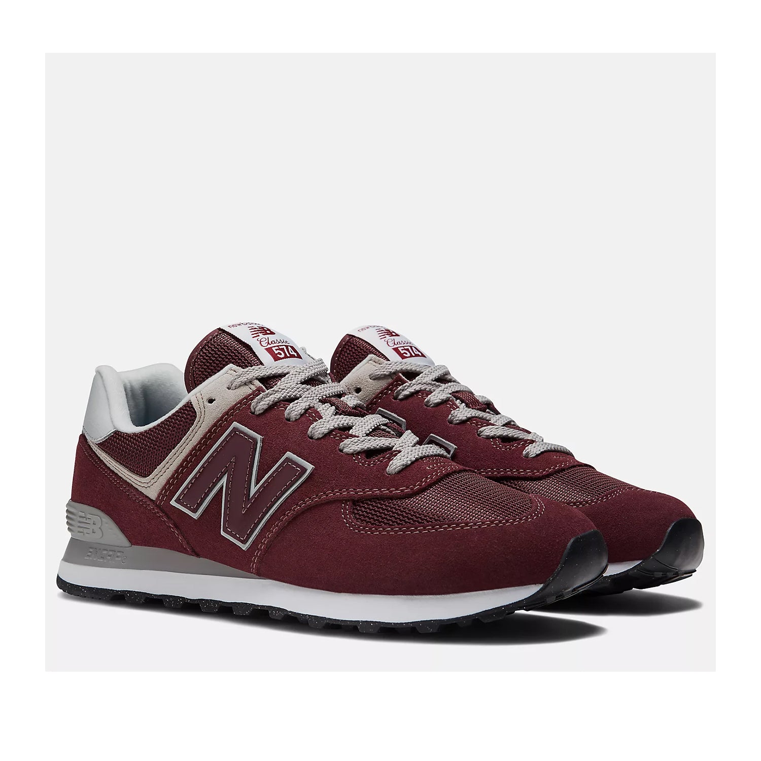 New Balance 574 Core pour homme, couleur bordeaux