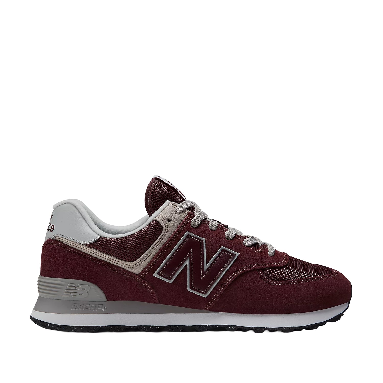 New Balance Men's 574 Core in Burgundy