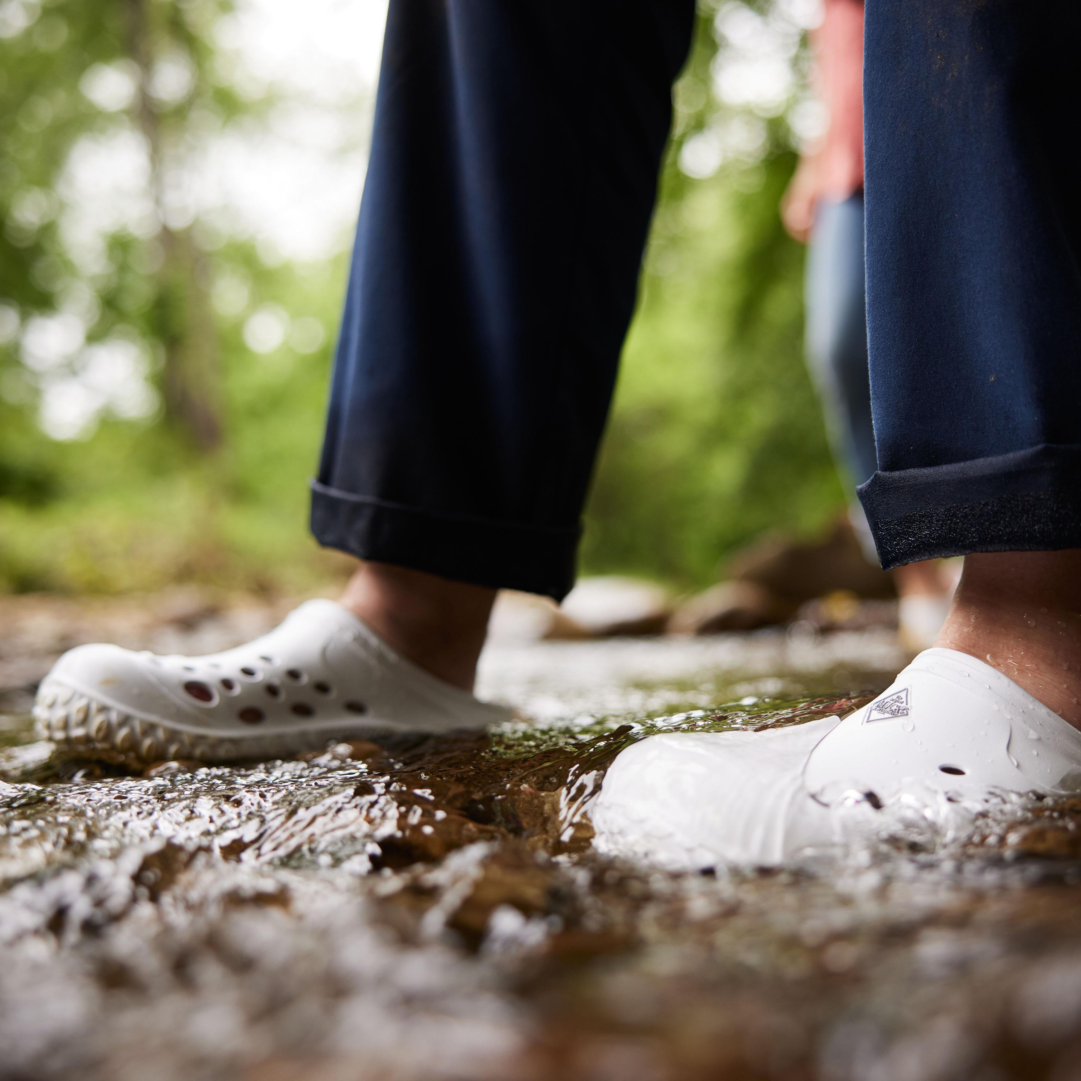 Sabots Muckster Lite pour femmes de Muck Footwear, blancs, taille M