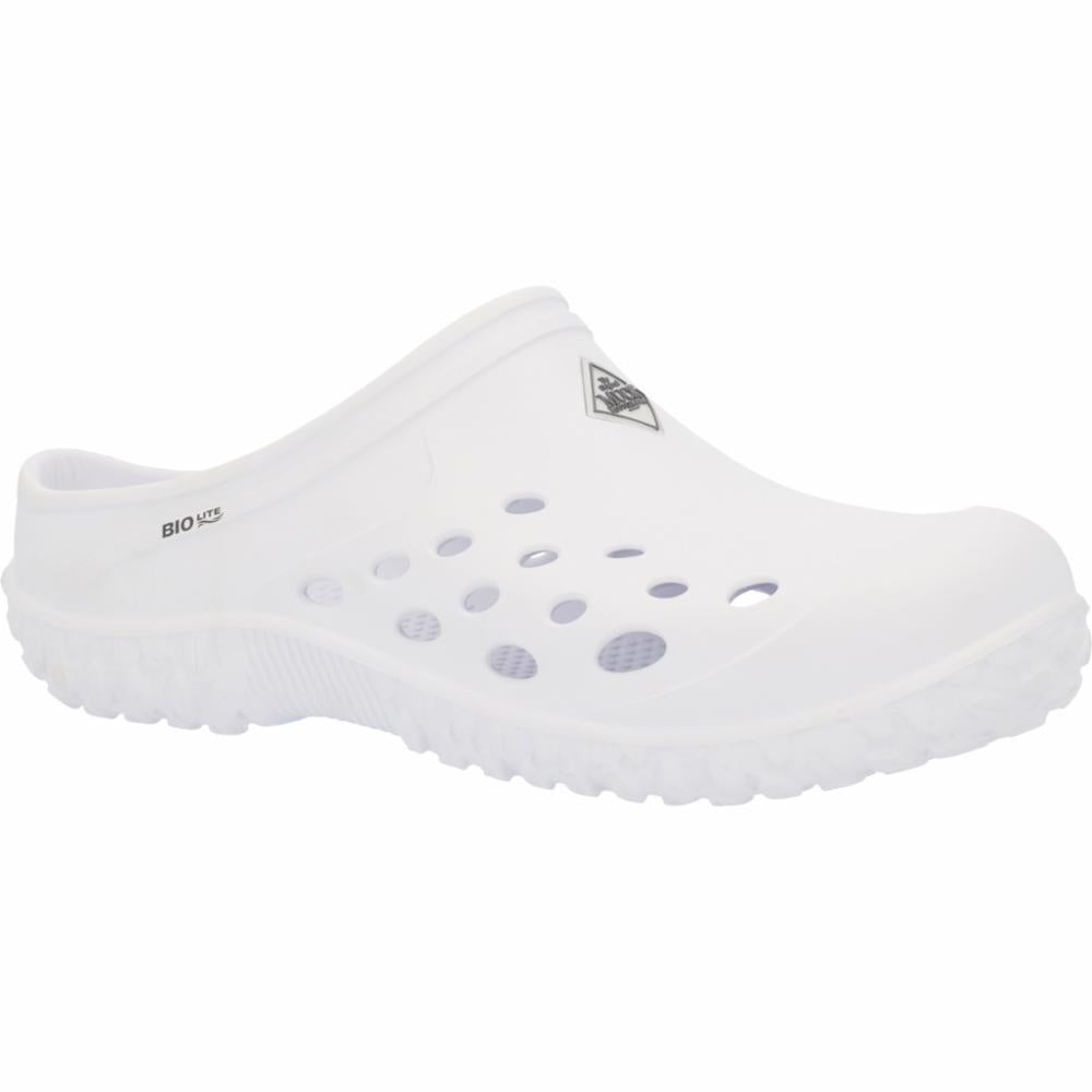 Sabots Muckster Lite pour femmes de Muck Footwear, blancs, taille M