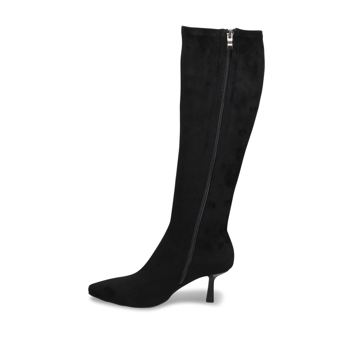 Mollini Women's Andria Heeled Tall Boot in Black