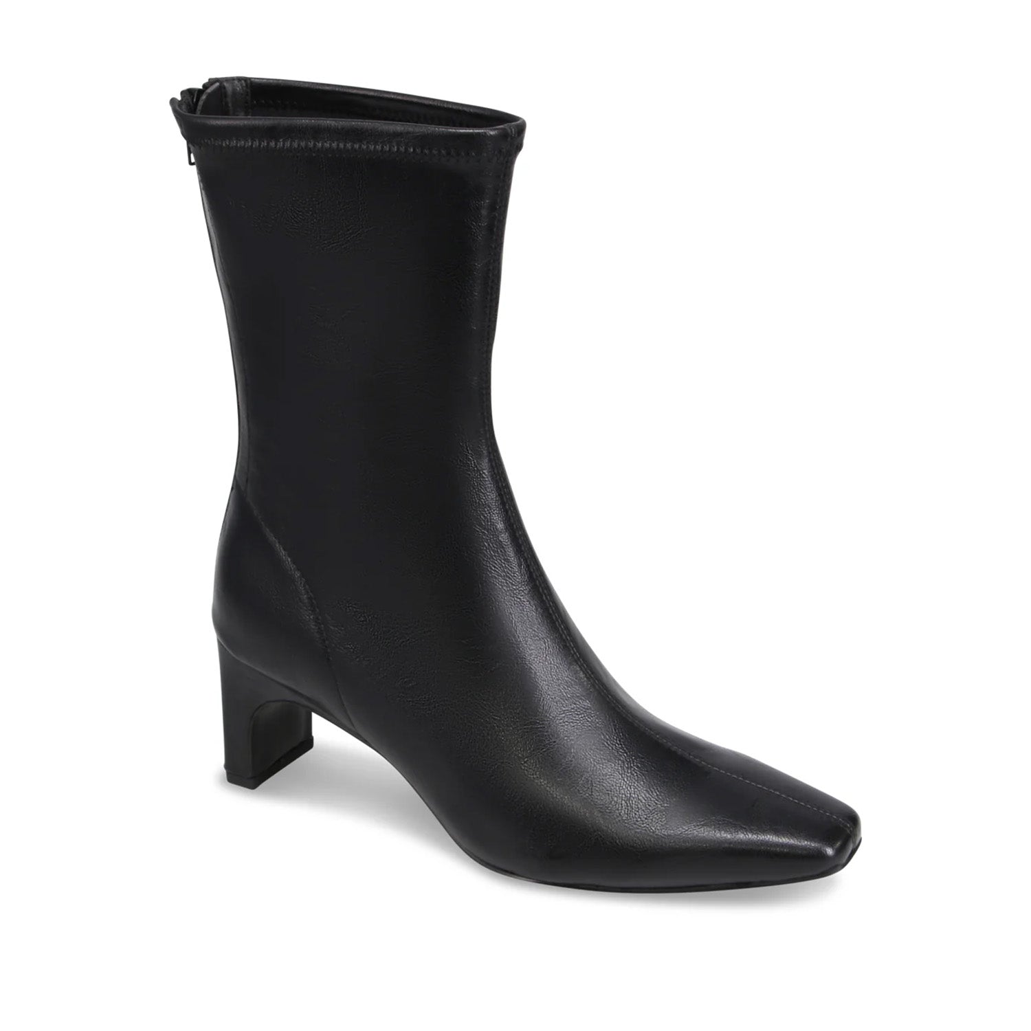 Mollini Women's Dellea Heeled Ankle Boot in Vintage Black