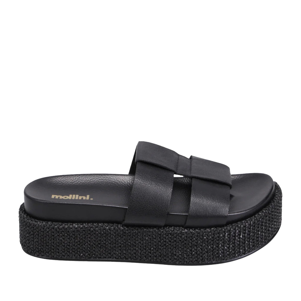 Mollini Women's Tida Slide Sandal in Black