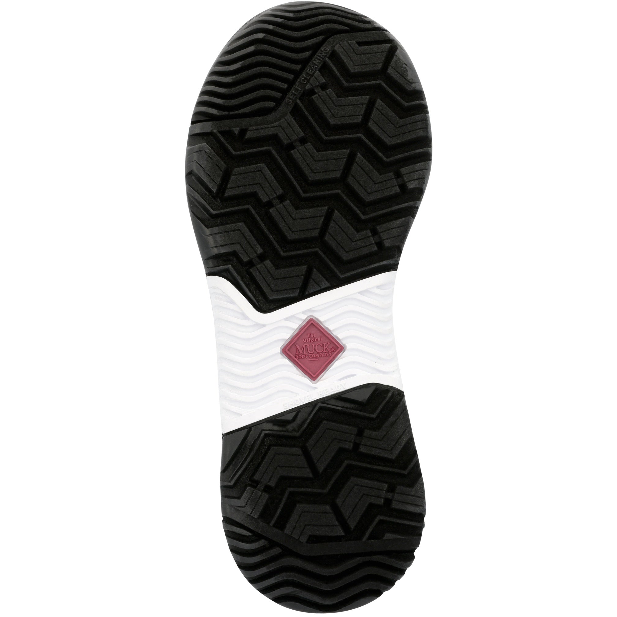 Muck Kids' Mosbk60c In Maroon/Black/White