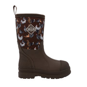 Muck Kids' Chore Classic  Chore Kids In Dark Brown M